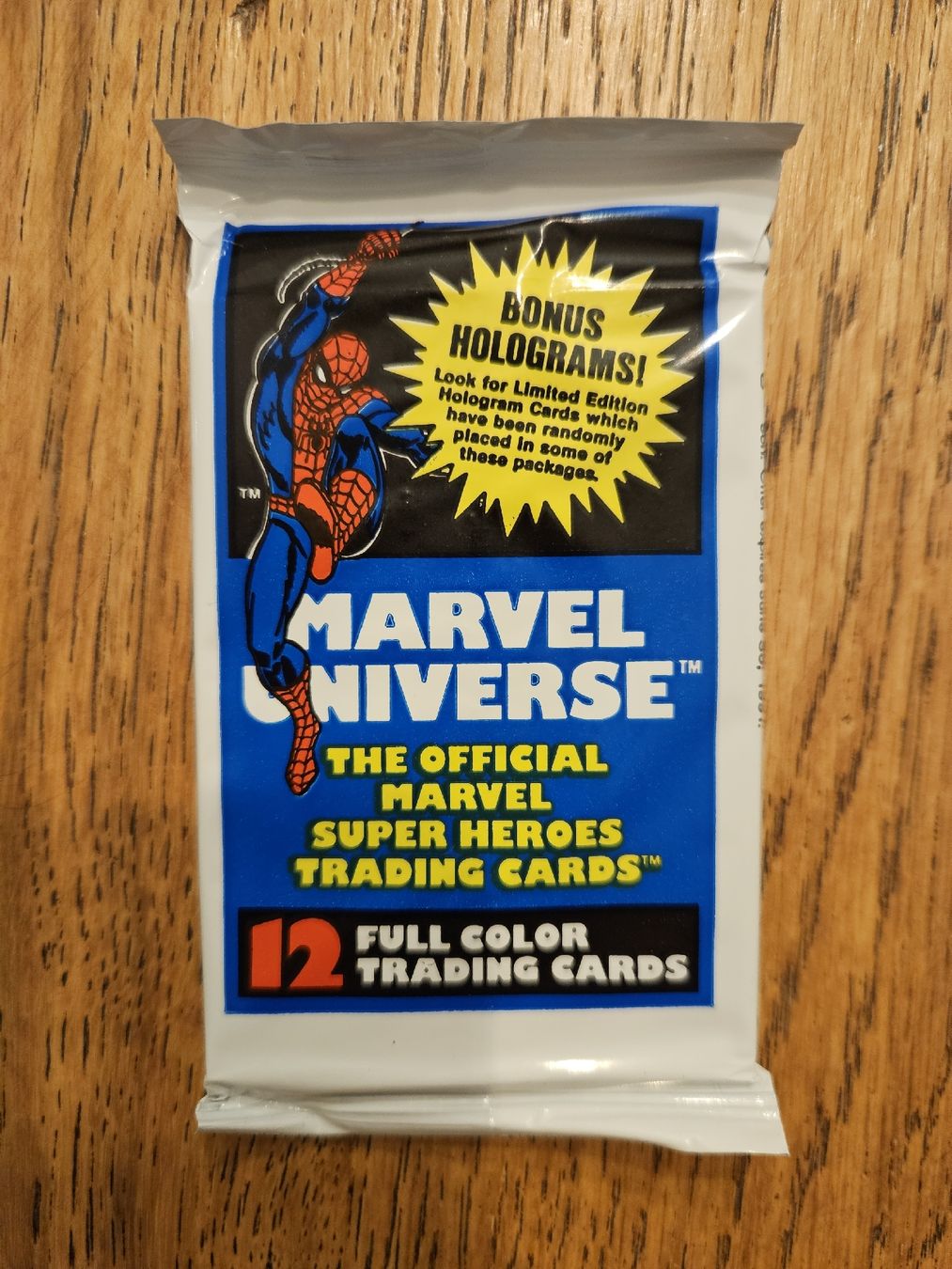 Marvel Carte collezionabili: Neu Marvel Universe Booster 1990 – Nuovo e nell'imballaggio originale da Luzern venduto da Family_guy