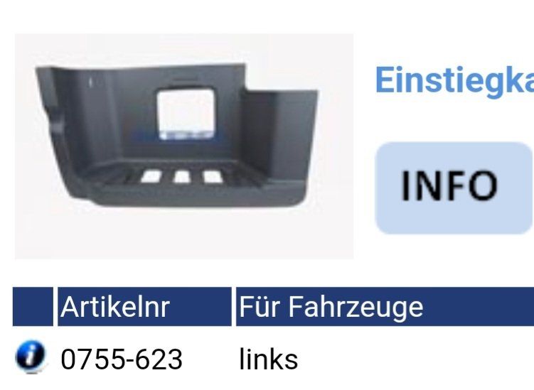 Mercedes-Benz Toutes les pièces détachées: Einstiegkasten Mercedes – Neuf (Voir description) à Kerns par avr75 3