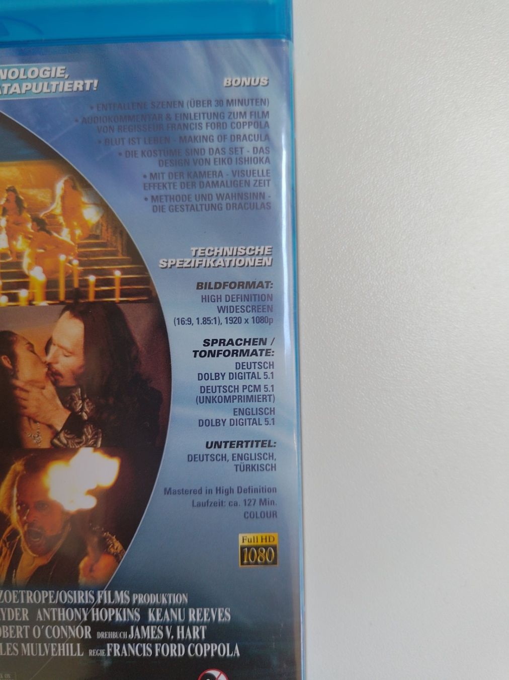 Tutti i DVDs: Bram Stoker's Dracula – Usato da Liestal venduto da Kratzilla 3