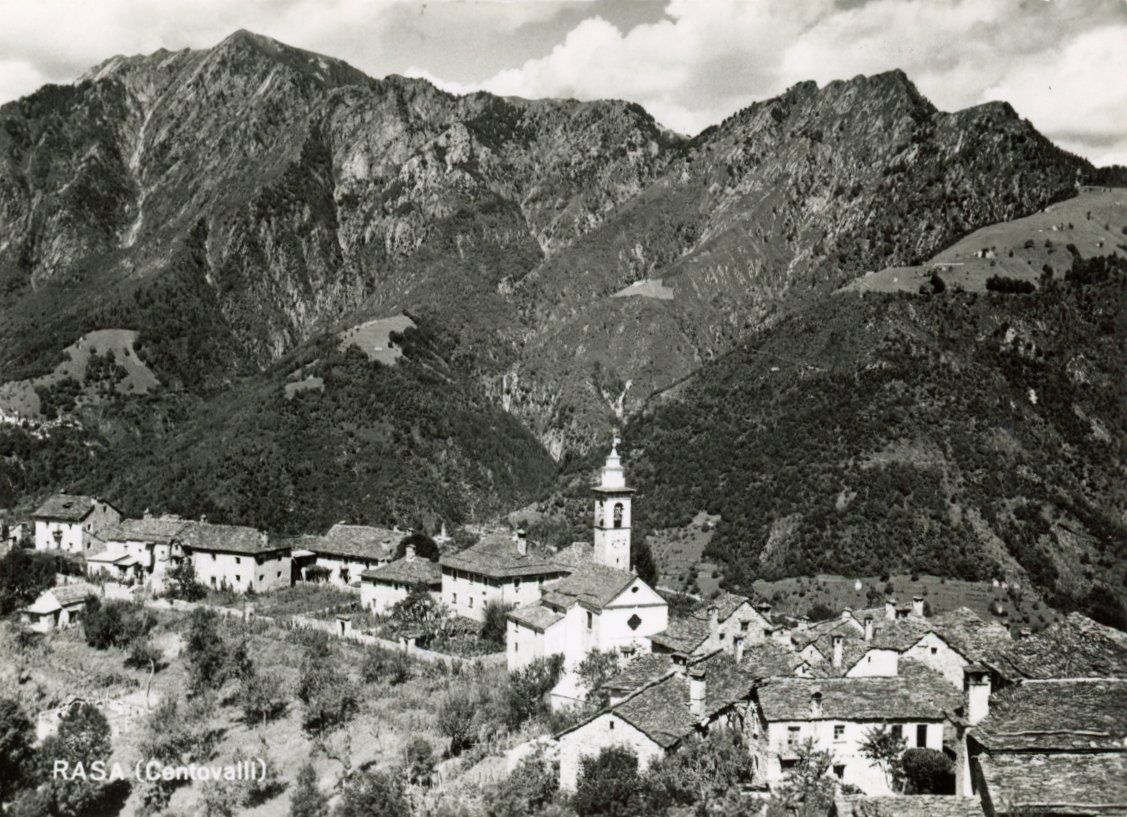 Ansichtskarten: Rasa   TI   ( Centovalli ) – Gebraucht aus Brig von Valcards54