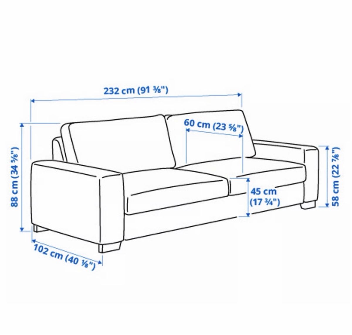 Ikea Divani: Sofa - IKEA Sörvallen  – Usato da Thalwil venduto da kai_5csy 3