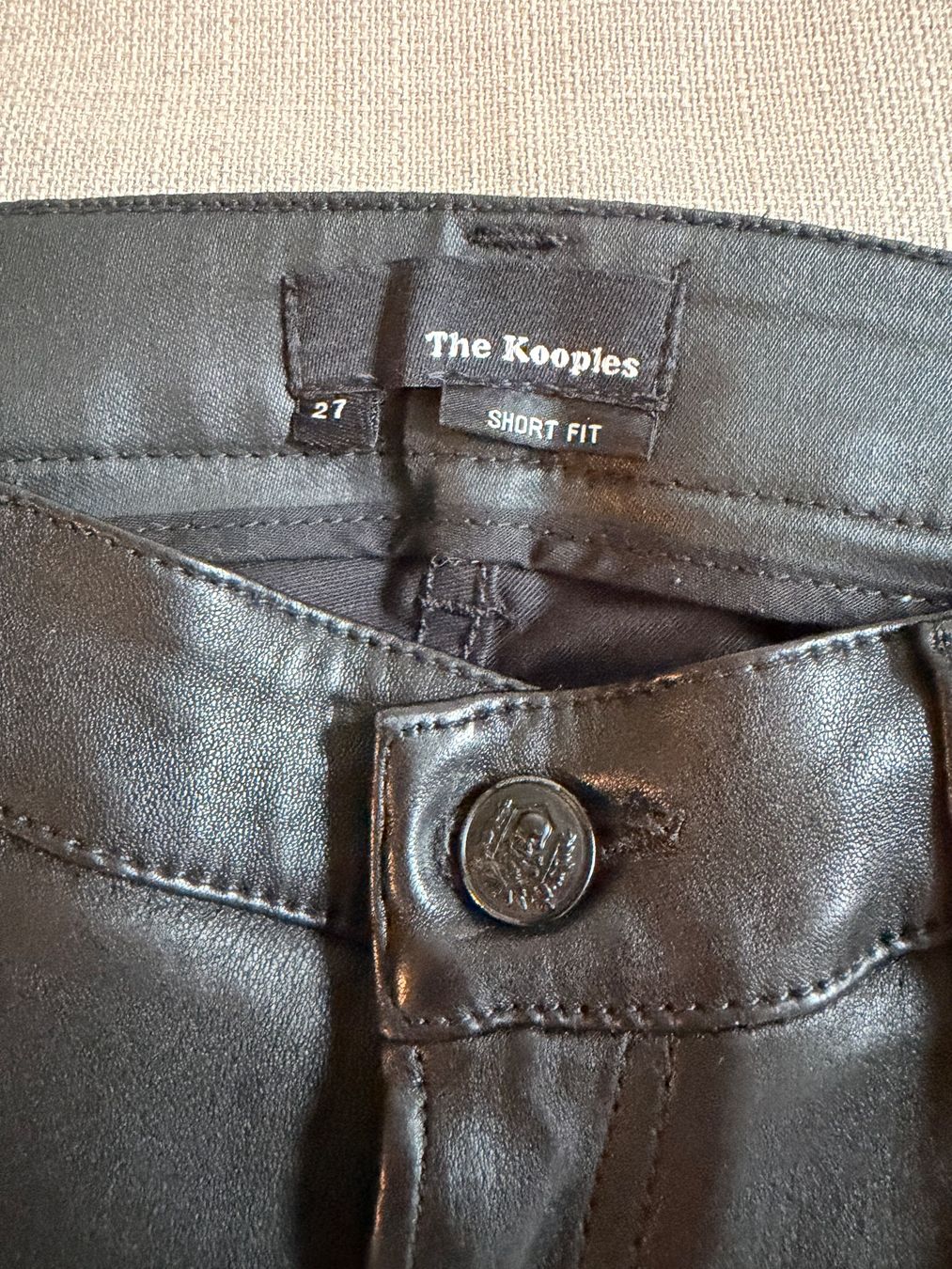 Kooples Pantaloni: The Kooples Lederhose Grösse 27 – Usato da Zollikofen venduto da Danijela1983 2