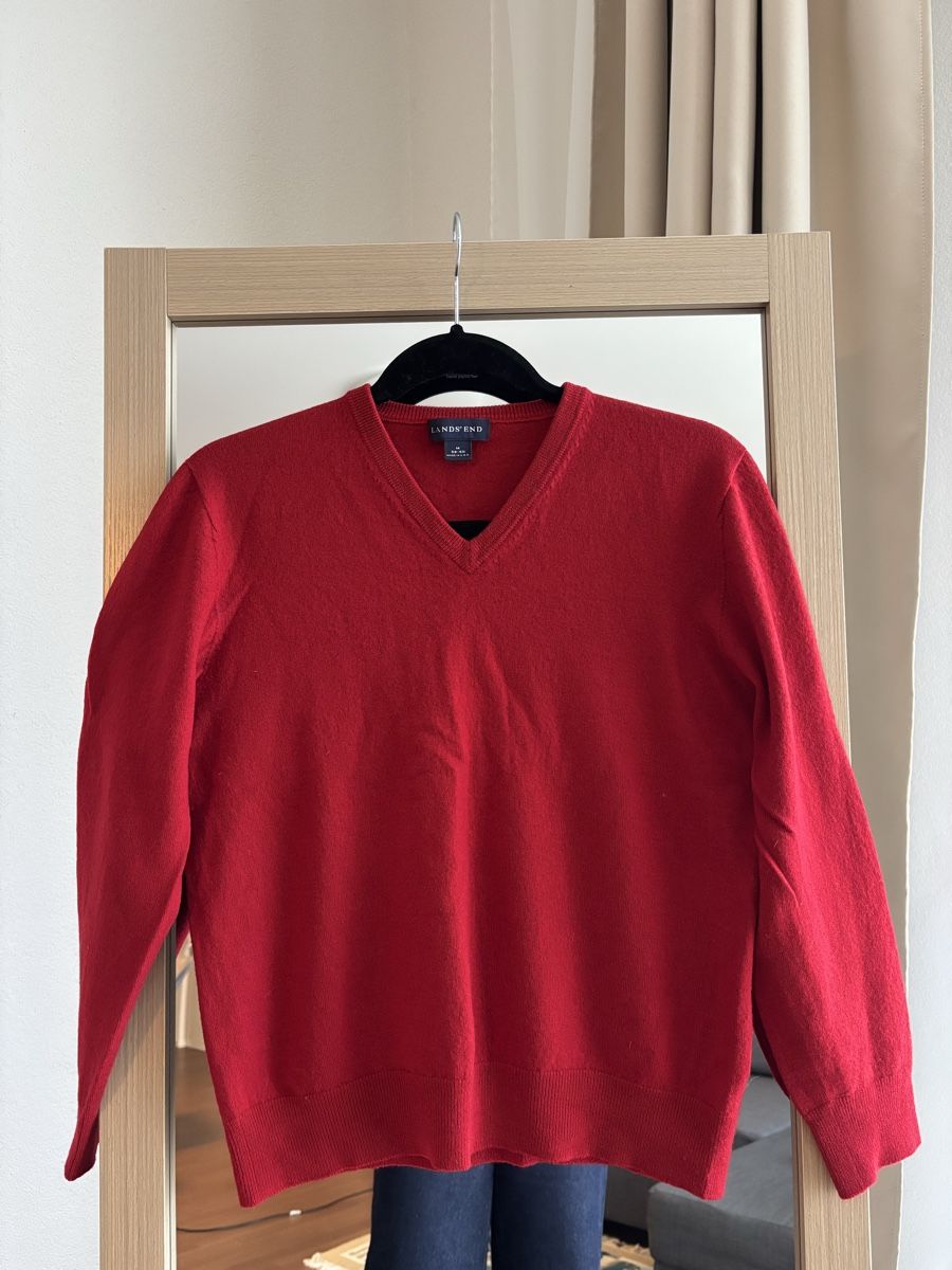 Pullover & Sweatshirts: Red wool pullover  – Gebraucht aus Neuchâtel von dum_5xby 4