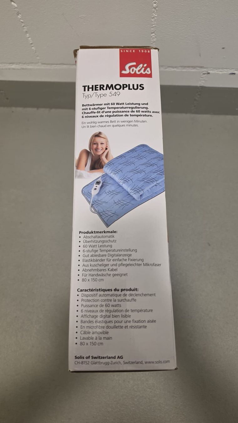 Solis Coperte: Wärmedecke  – Nuovo e nell'imballaggio originale da Birr venduto da Daria_secondhand 3