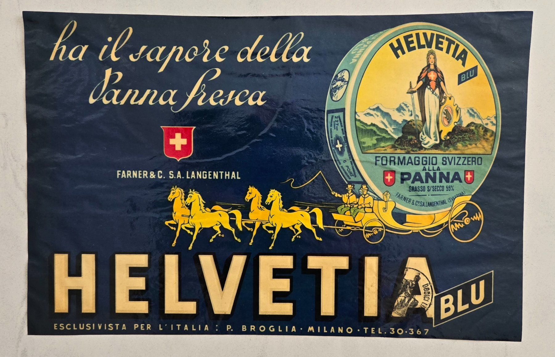 Foto & Immagini: Helvetia Werbefolie – Usato da Bettenhausen venduto da Pollypocket