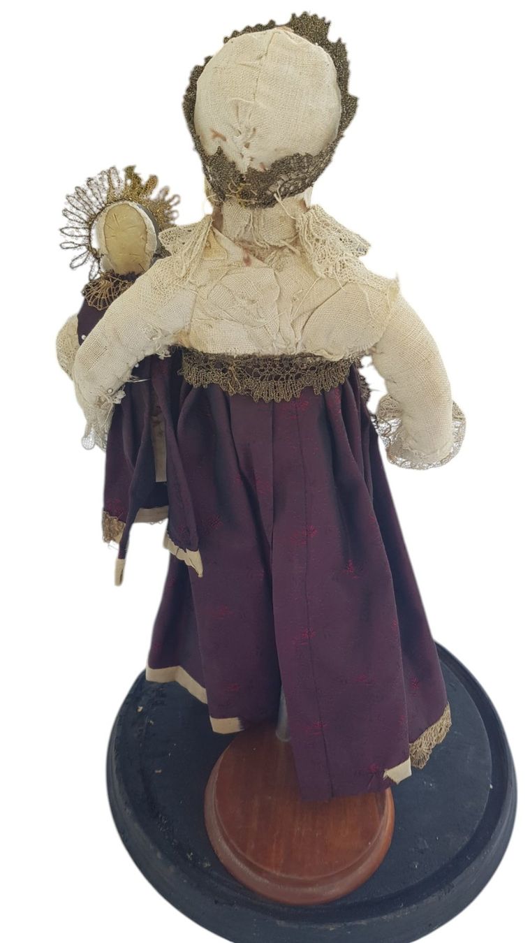 Sculture & Statue: Skulptur Madonna mit Glassturz – Usato da Mörschwil venduto da antiksalon21 6