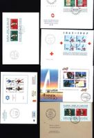 BLOCKS CH auf Brief  6 Stk. (Q208)