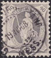89A, fehlerfrei mit Signatur Kurt Lörtscher, Kat: 300.-+