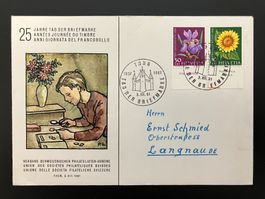 Couvert Tag der Briefmarke 1961 Thun