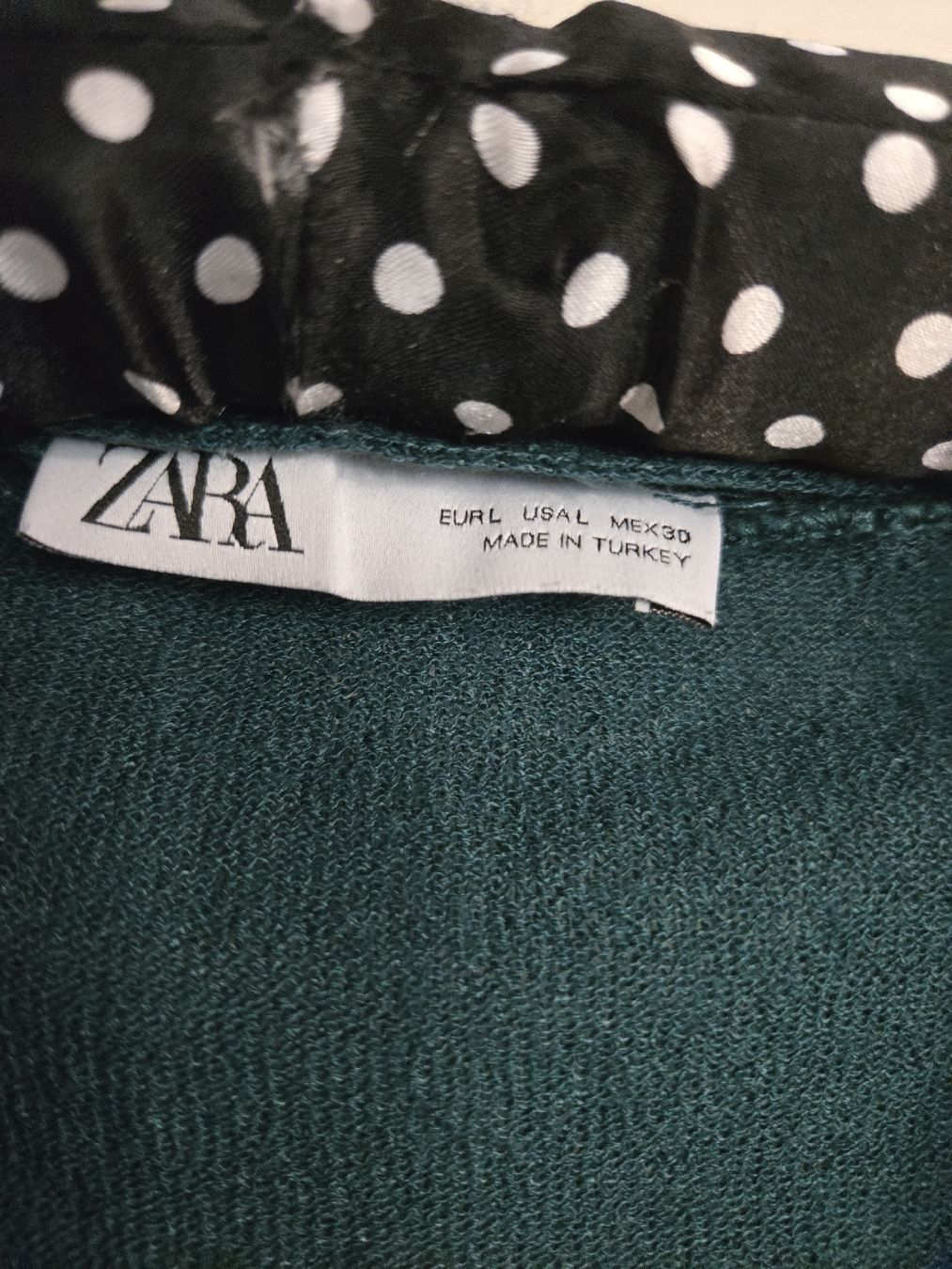 Zara Giacche: Zara Long-Strickjacke in Türkis, L – Usato da Dübendorf venduto da Timulka 1