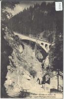 Le Tretien - Entree et viaduc de la gorge du Triege - Ligne