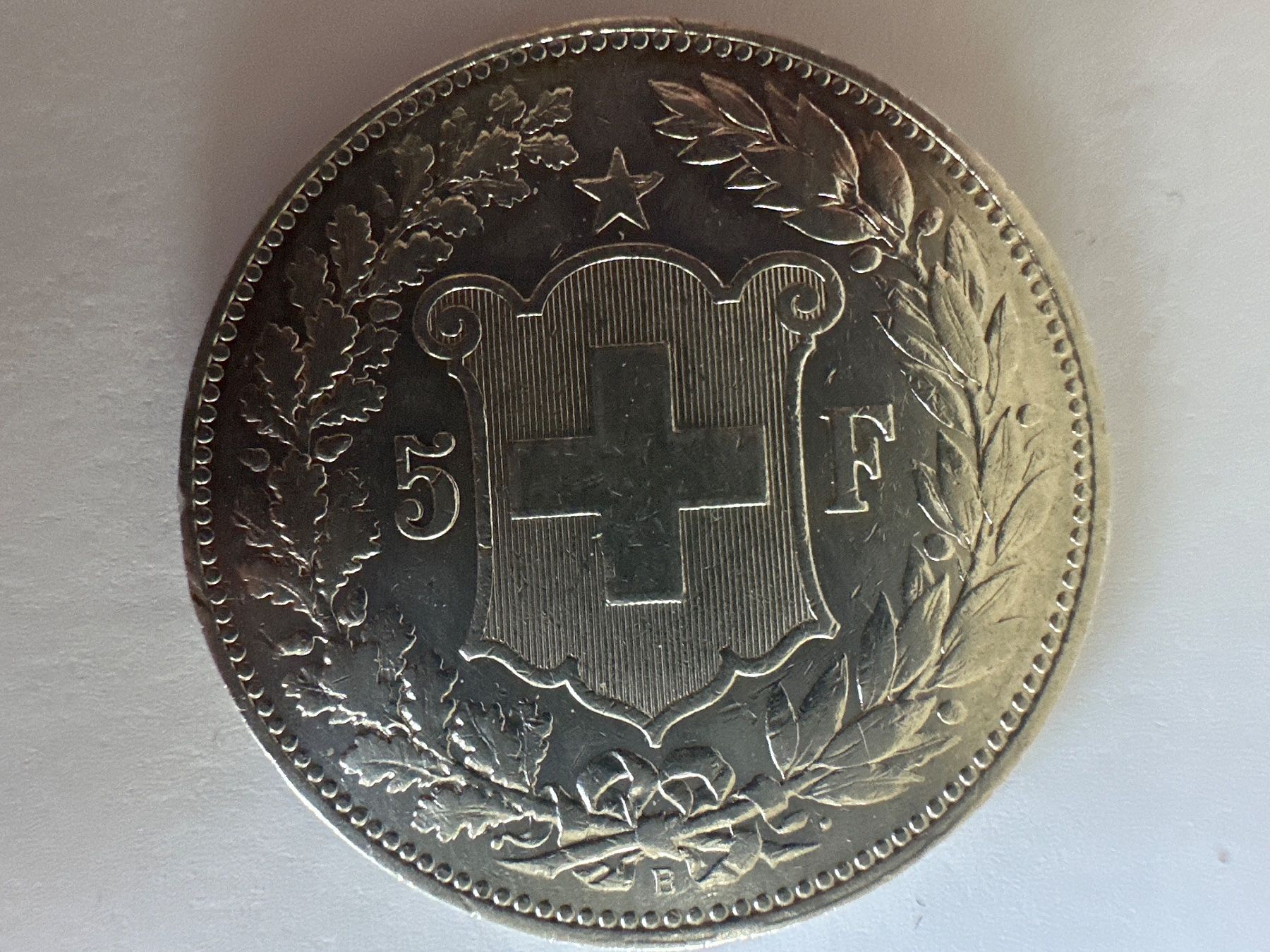 Tutti le monete: 1889 5Fr – Usato da Erlach venduto da gubbe1