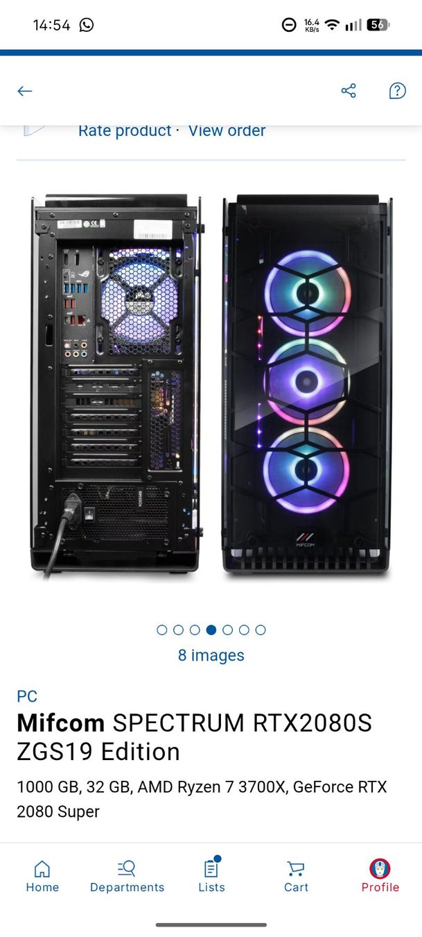 PCs: Gaming PC - 2080 Super, Ryzen 7 3700X – Gebraucht aus Uster von zymonkey 2