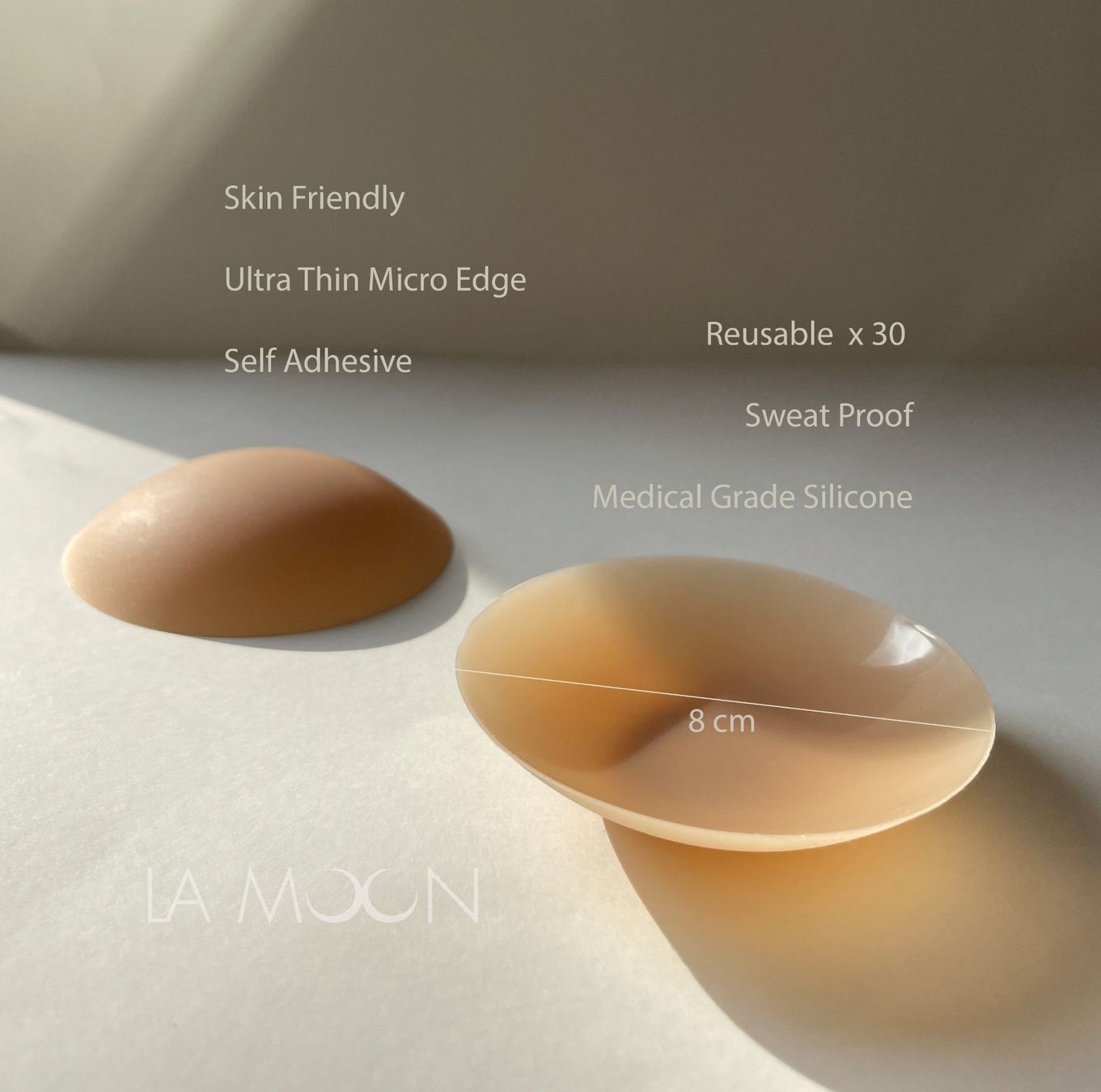 Sonstige Unterwäsche: Glue-Free Invisible Nipple Covers – Neu und originalverpackt aus Faoug von LaMoon-NippleCovers 1