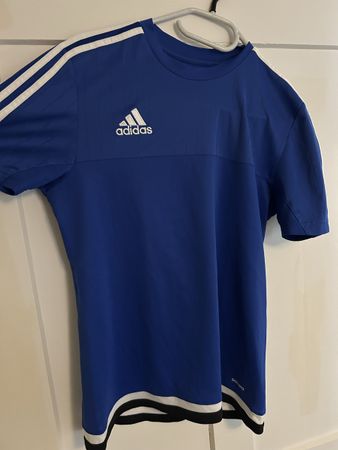 Adidas Fussball Trikot Blau/Weiss