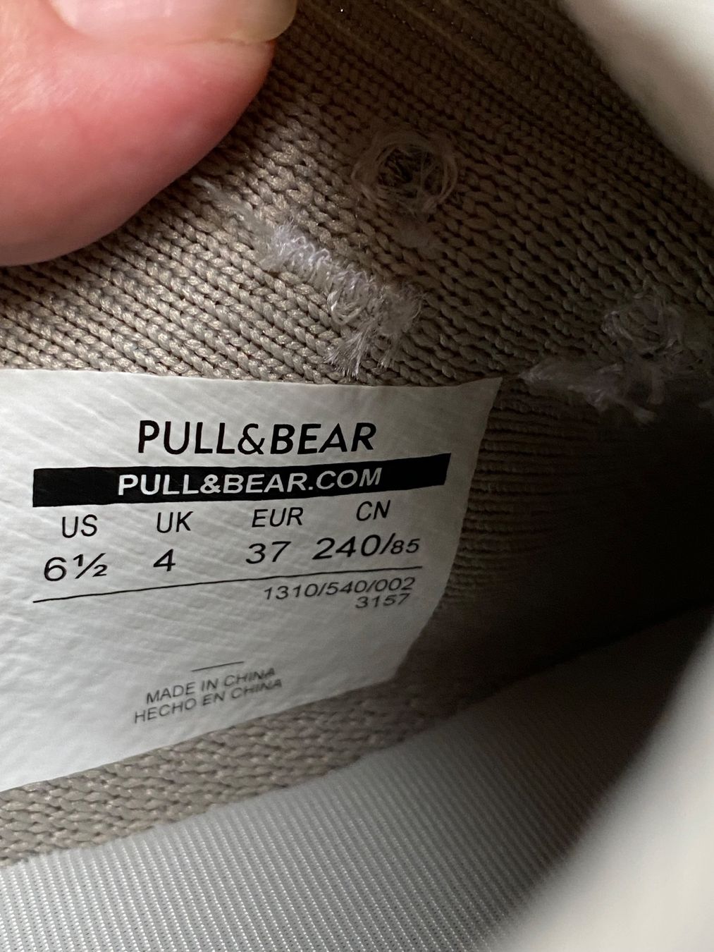 Pull&Bear Scarpe da donna: Baskets chaussettes Pull & Bear 37 – Nuovo (secondo la descrizione) da Clarens venduto da OptitesJoliesChoses 6