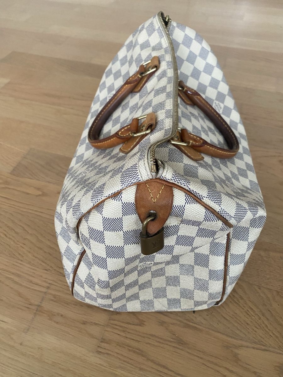 Louis Vuitton Borse da donna: LV Speddy 35 Damier Azur – Usato da Vordemwald venduto da Smonty 1