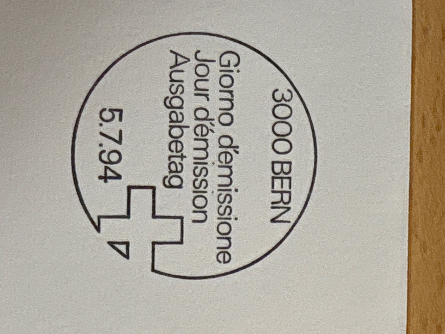 Tutti i francobolli: Schweiz Briefmarken Ersttagsbrief Dauermarken 1994 – Usato da Ibach venduto da lisch3 2