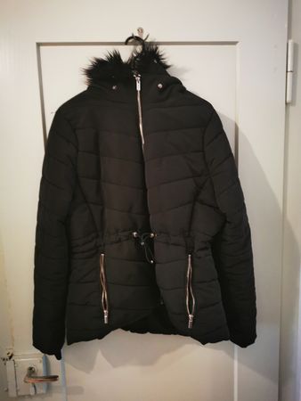 H&M Winterjacke, schwarz, Grösse "M/L, Top Zustand!