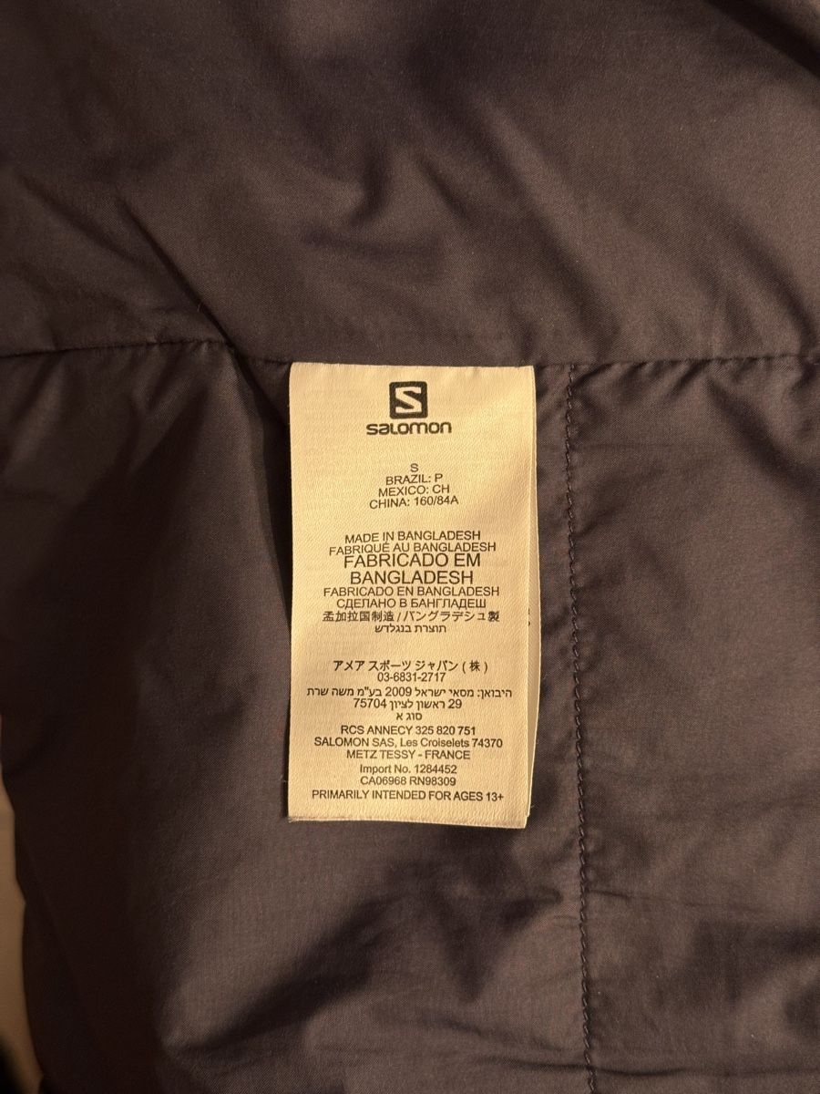 Salomon Giacche: Salomon Jacke mit Kapuze – Usato da Winterthur venduto da Pascal993 7