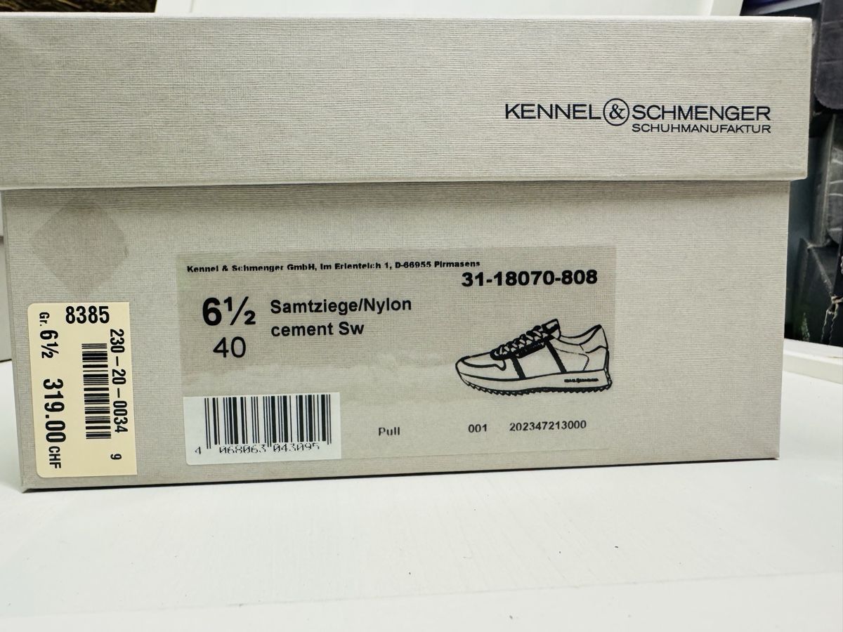 Kennel + Schmenger Scarpe da donna: Kennel & Schmenger baskets pointures 40, grises, neuves! – Nuovo e nell'imballaggio originale da Brügg BE venduto da Goob 8