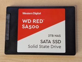 WD Red SA500 2TB SATA SSD (Western Digital profi NAS SSD)