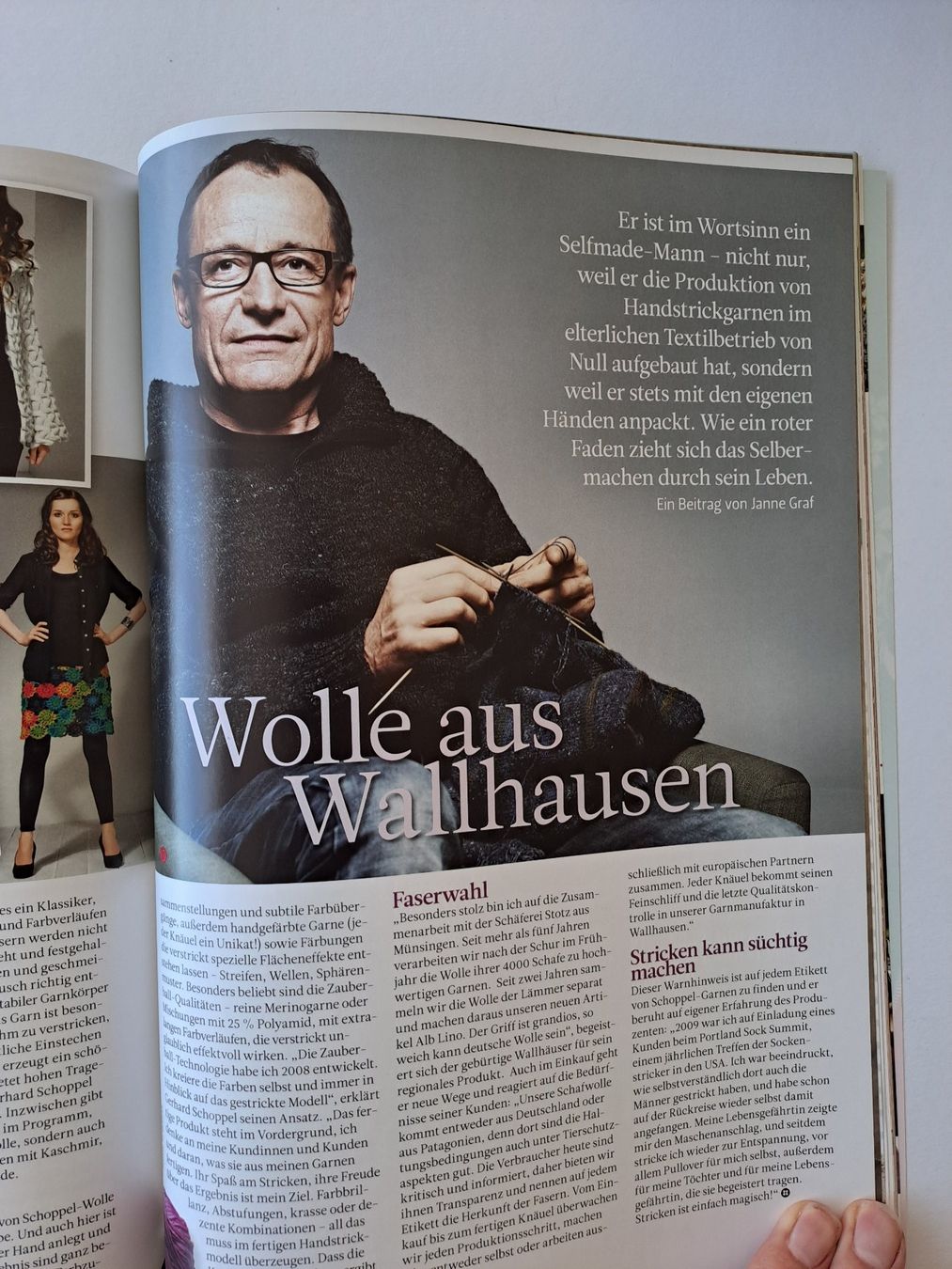 Riviste & Magazine: Strickheft The knitter Ausgabe 23 / 2015 Strickdesign – Usato da Glashütten venduto da Schwebefisch 3