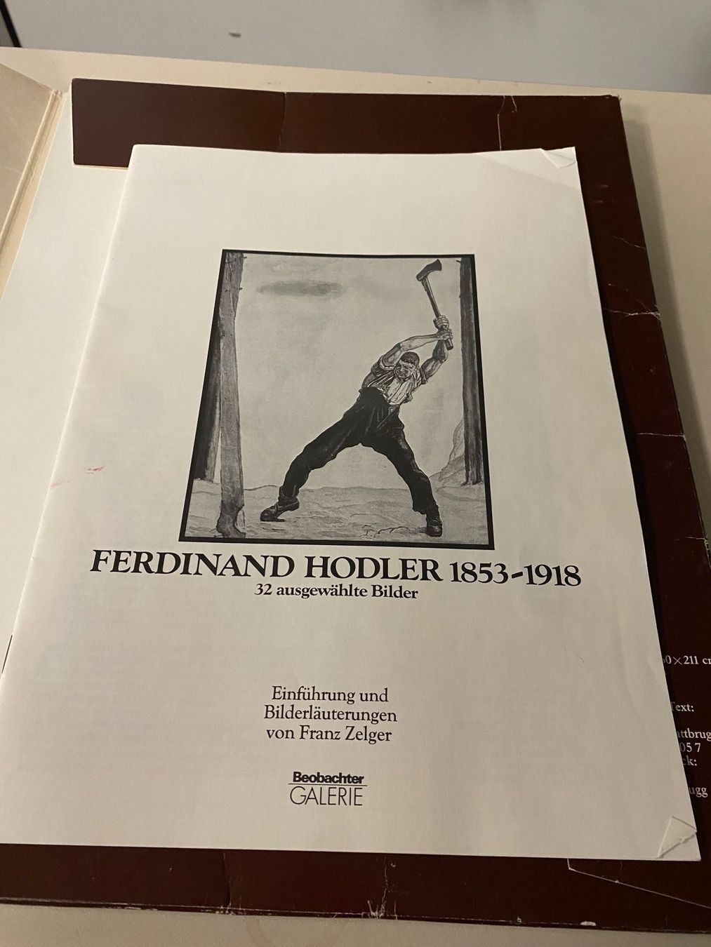 Poster & Bilder: Bildermappe mit 32 Bilder ! Ferdinand Hodler ! – Gebraucht aus Brügg BE von rutschimedizin 2