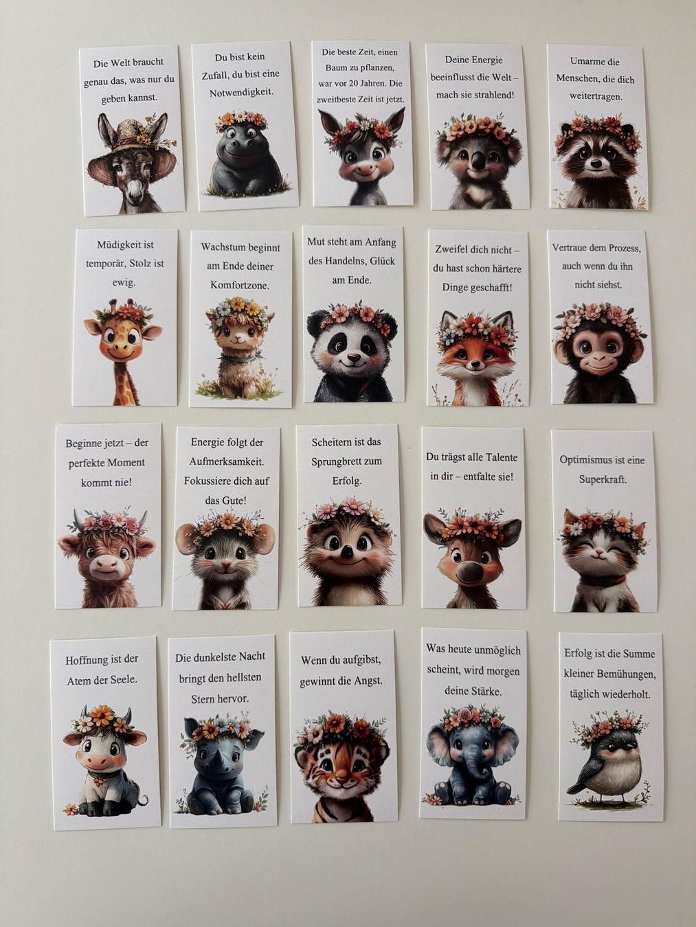 Cartoline: Affirmationskarten – Nuovo (secondo la descrizione) da Solothurn venduto da Vintage87