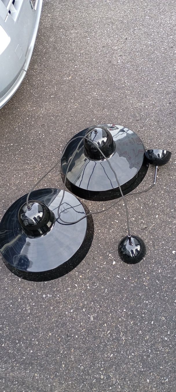 Lampen: 2 schöne Design Lampen, Schwarz/Weiss – Gebraucht aus Bern von eiger017 1