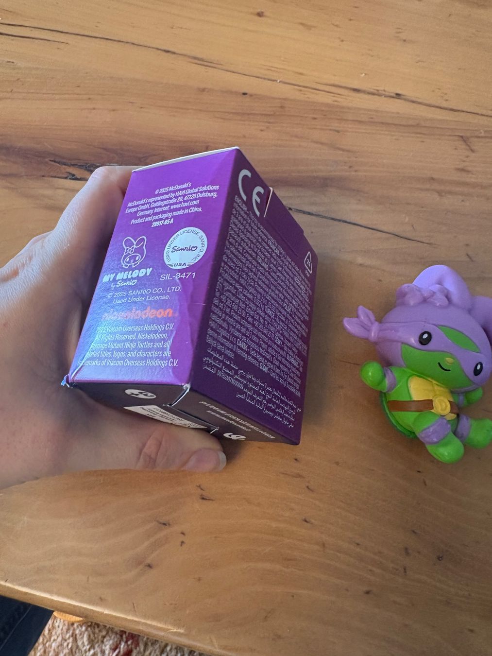 Hello Kitty Giocattoli: Figurine Tortues Ninja x Hello Kitty Donatello – Usato da Lausanne venduto da reb_vpy7 5