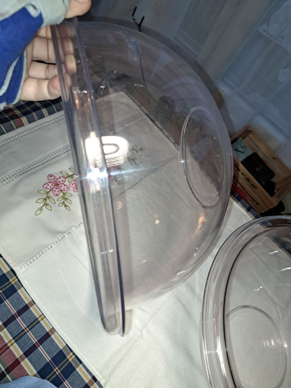 Ciotole: 2 grosse Schüsseln 38 cm Durchmesser  – Usato da Kölliken venduto da Upcycling-by-Mc-TAM 1