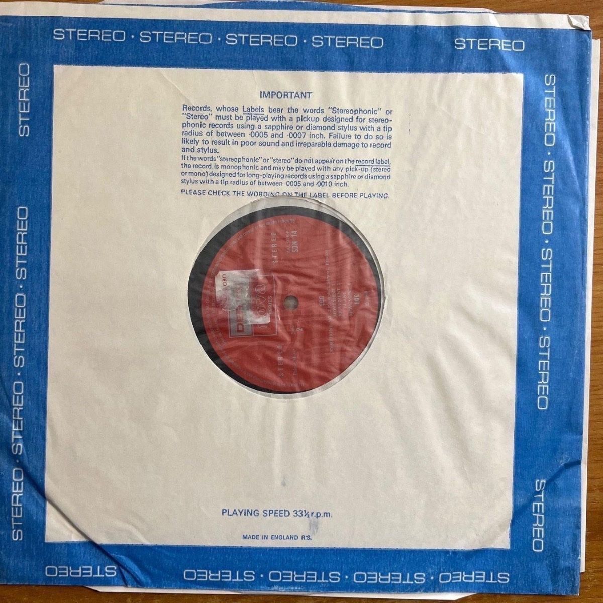 Schallplatten: Egg - Same / 1. UK-Press 1970 – Gebraucht aus Gais von soundcave57 2