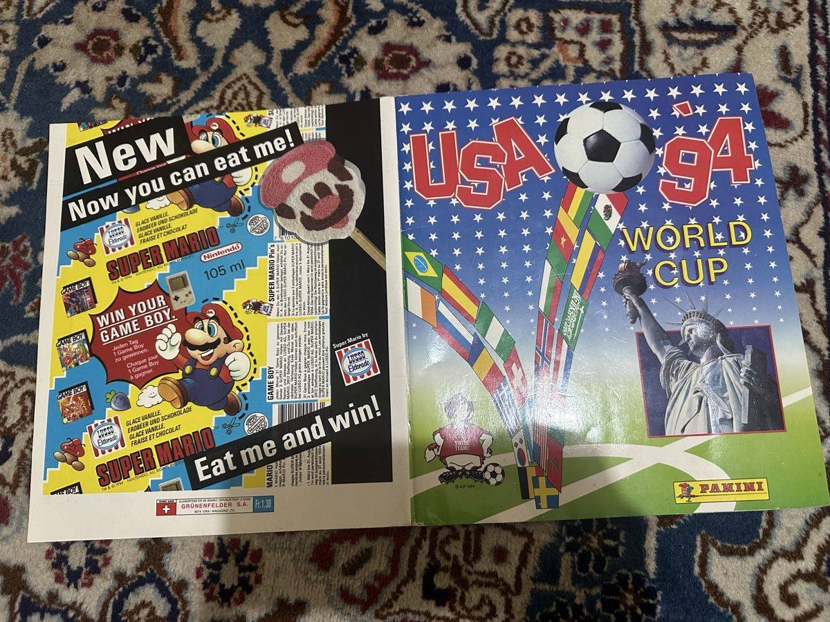 Panini Album: Album Panini USA 94 completo – Usato da Bellinzona venduto da Ti.belli