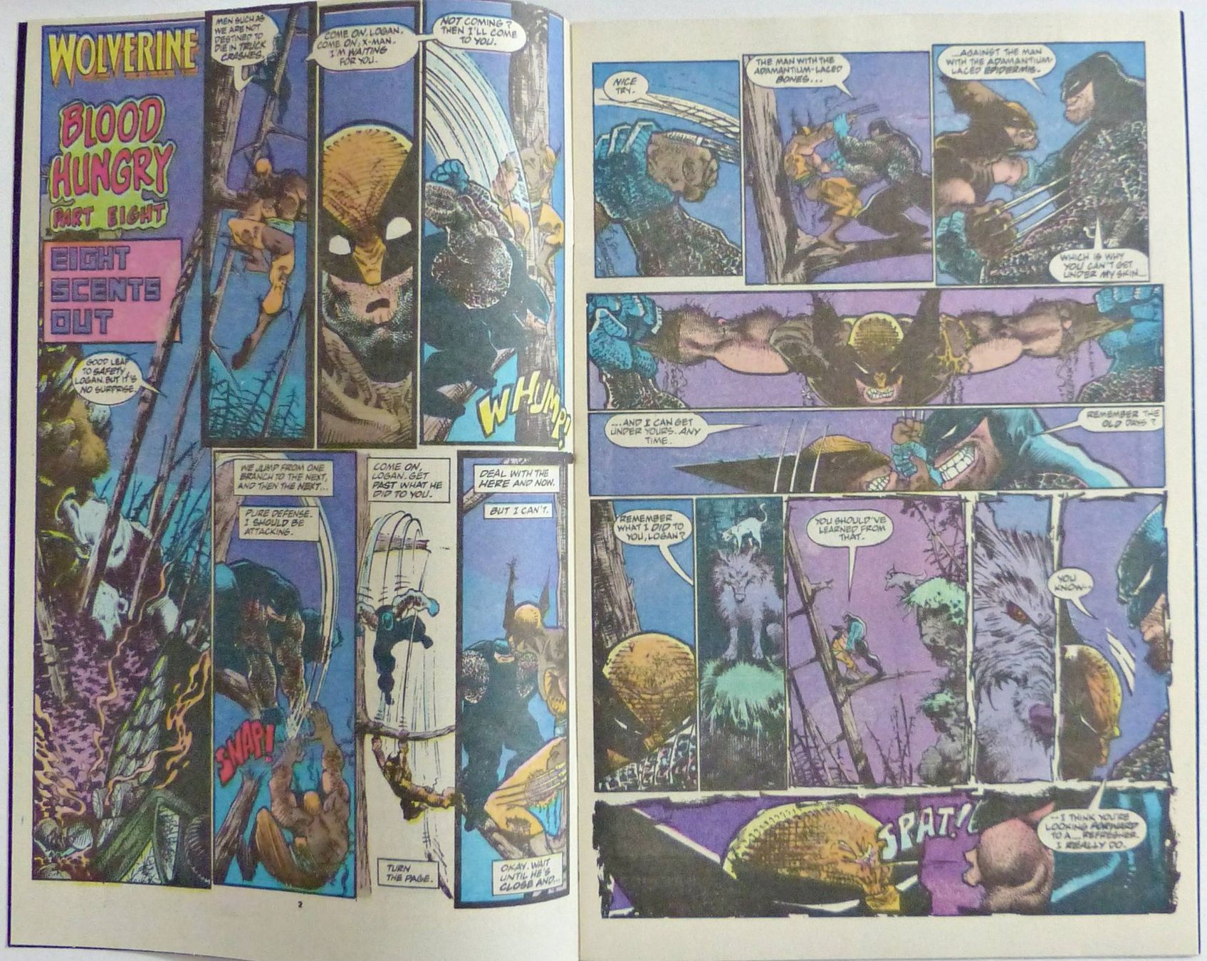 Fumetti: MARVEL COMICS PRESENTS #92 WOLVERINE GHOST RIDER MARVEL 1991 – Usato da Lugano venduto da YouWantUS 1