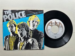 POLICE STING tolle Single Walking on the moon Kult differnt