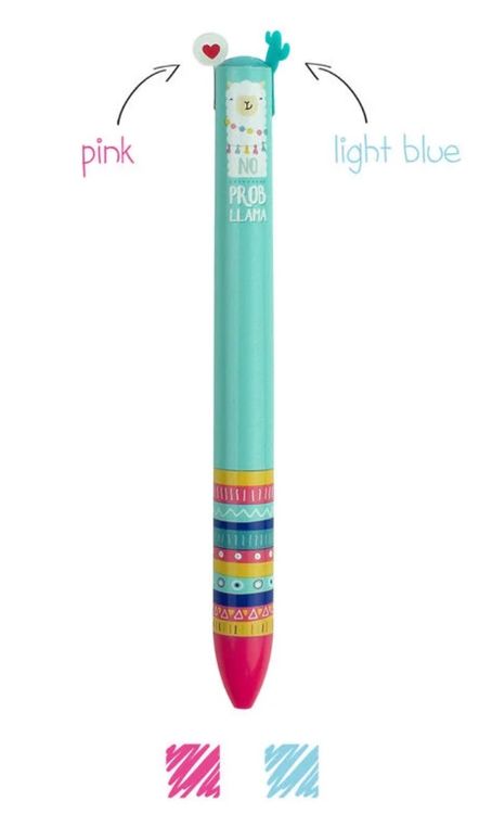 Stylo 4 Couleurs Mini Magic Rainbow LEGAMI - Pointe 1mm - Design Ergonomique Et Coloré (Vert, Bleu, Violet, Rose)