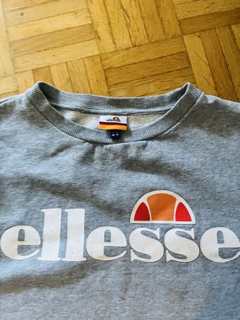 Ellesse Pullover, Grösse S, Grau - Idealer Übergangs-Pulli!