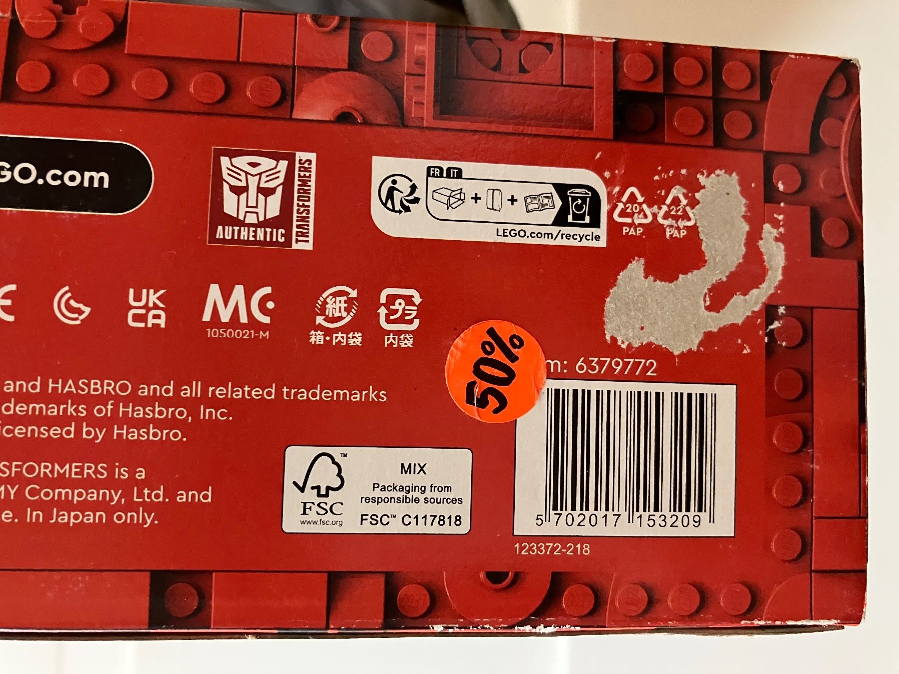 Lego Baukästen: LEGO Optimus Prime 10302 – Neu und originalverpackt aus CHENE-BOUGERIES von homeswisshome 4