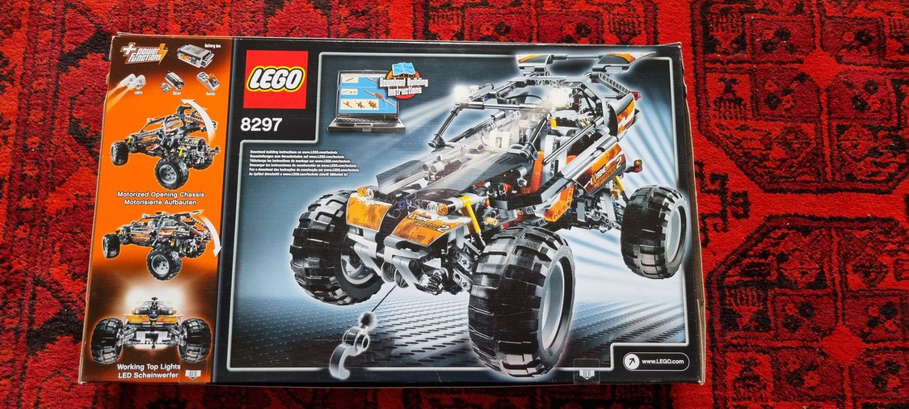 Technics Baukästen: Tout terrain Lego Technic 8297 NEUF – Neu und originalverpackt aus La Conversion von Henryr 1