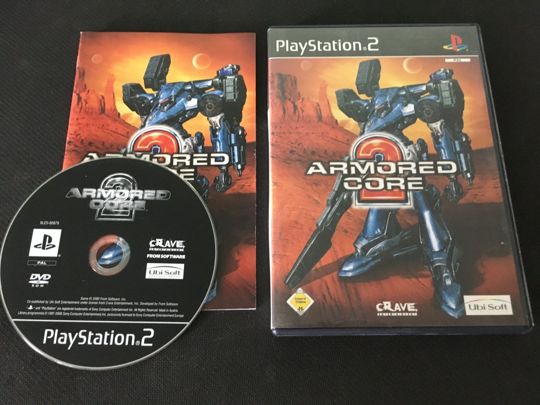 Sony Spiele: Armored Core 2 für PS2 / Playstation 2 – Gebraucht aus St.Gallen von sjosjo