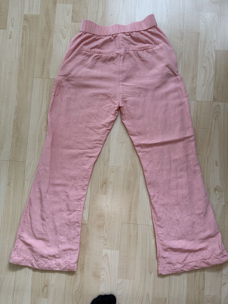 H&M Pantaloni: H&M Leinenhose lachsfarbe Gr. 34  – Usato da Horw venduto da ast_b5c6 1