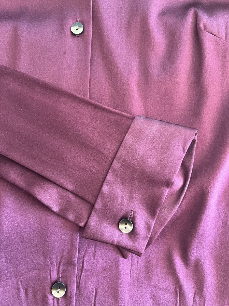 Camicette: Chemise en soie Bordeaux – Usato da Chêne-Bougeries venduto da lis_cww5 1