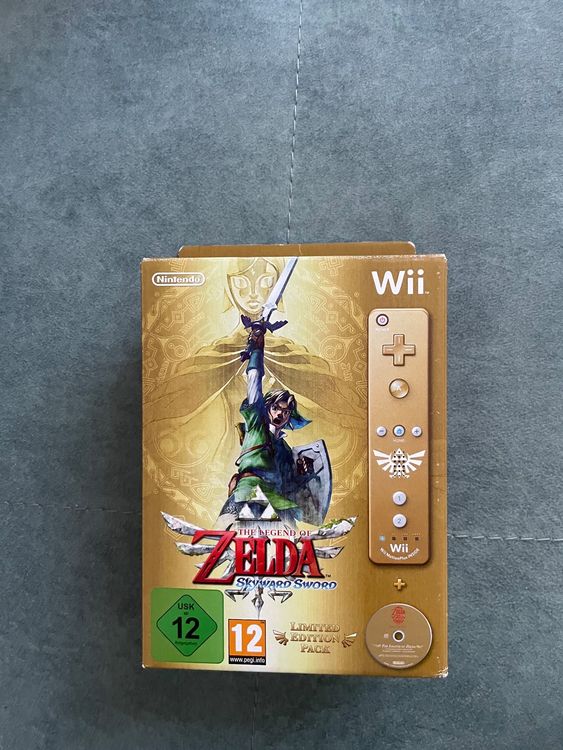 Jeu The Legend Of Zelda: Skyward Sword Pour Wii - Édition Limitée FR Complète (boîte, Notice) - Bon état - Collector !