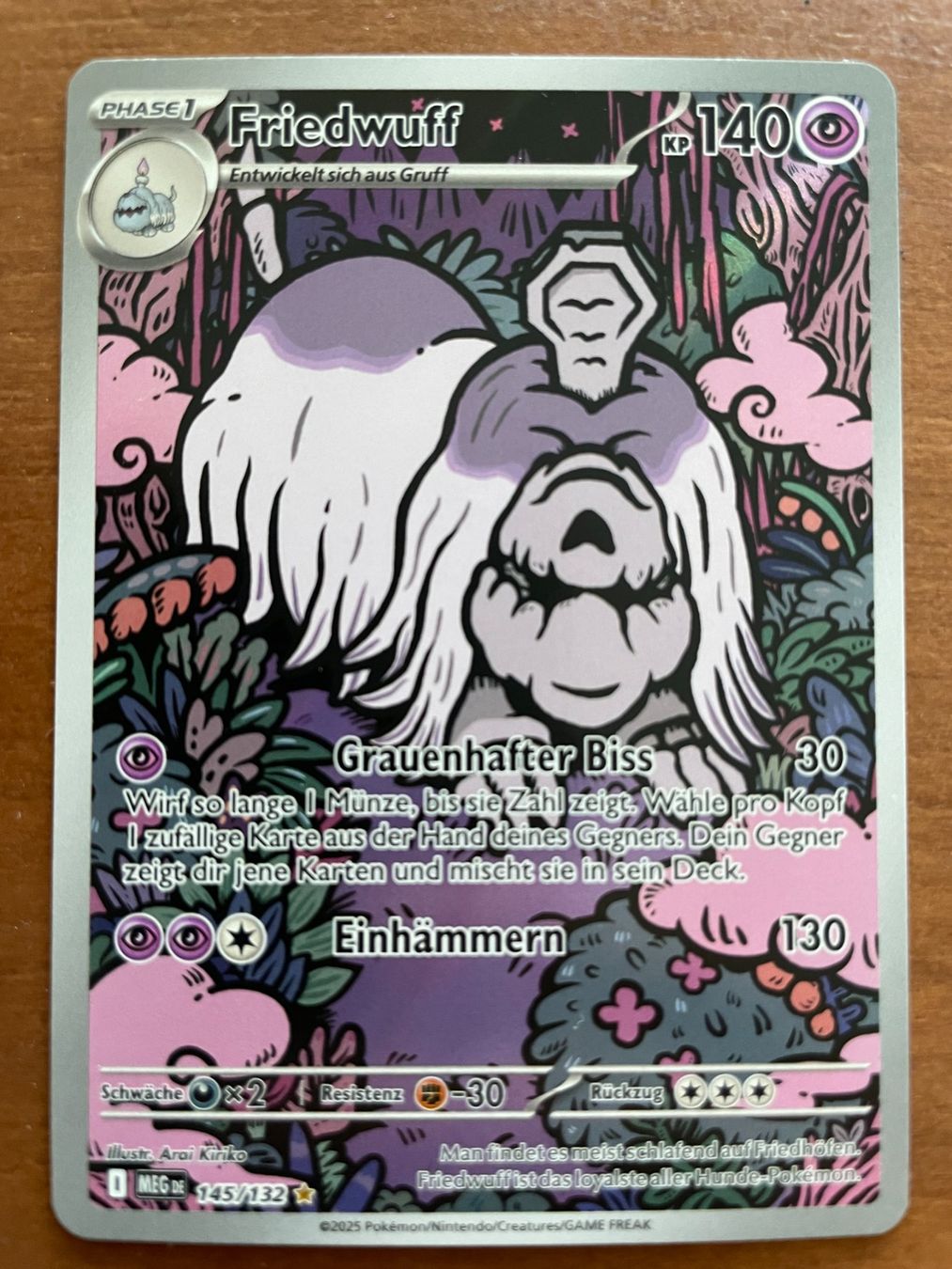 Pokémon Carte collezionabili: Pokemon Friedwuff (Versand gratis) – Nuovo (secondo la descrizione) da Chur venduto da Angerson