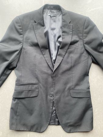 WE Herren Anzug Gr. 46 schwarz Business Hochzeit Büro