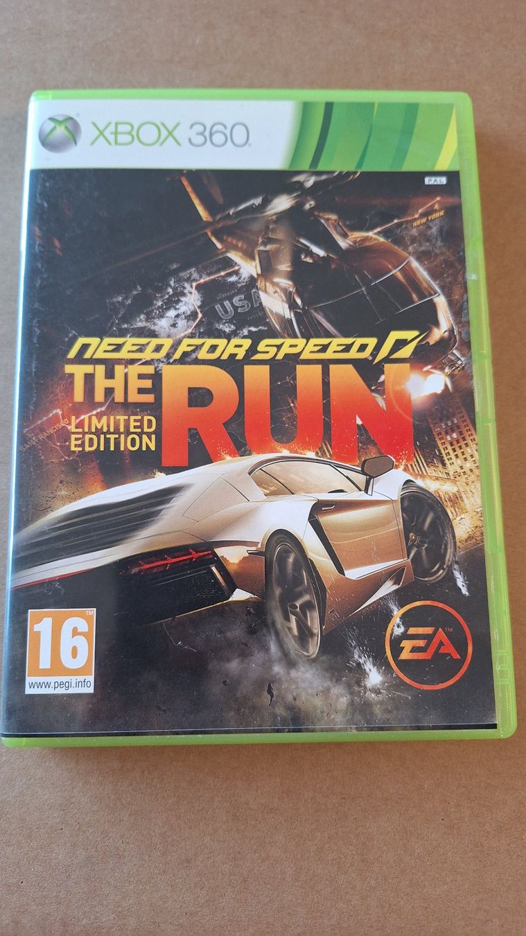 Microsoft Giochi: Need for Speed the Run - XBOX 360 – Usato da Altstätten SG venduto da GGsGameshop