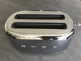 Grille-pain Smeg Acier -  4 tranches