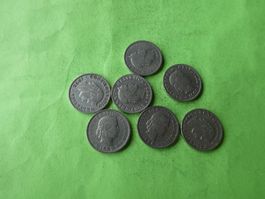 Schweiz ab 1884,  Konvolut uralte 20-Räppler