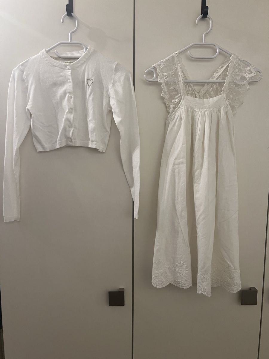 Vertbaudet Vestiti & Gonne: Mädchenkleid mit Jäggli Gr. 140 – Nuovo (secondo la descrizione) da Holderbank AG venduto da bg79